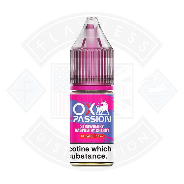 OX Passion by Oxva Strawberry Raspberry Cherry Nic Salt 10ml - 10mg - Flawless Vape Shop