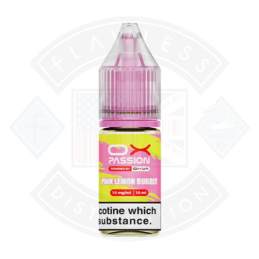 OX Passion by Oxva Pink Lemon Bubbly Nic Salt 10ml