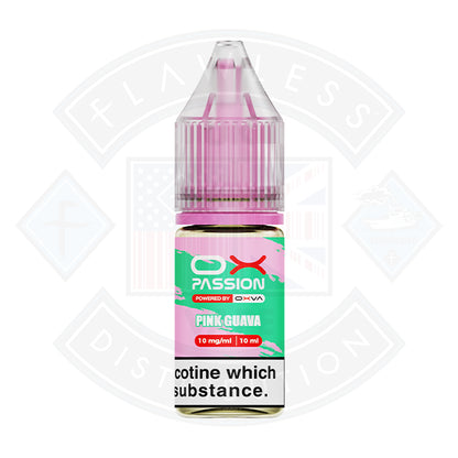 OX Passion by Oxva Pink Guava Nic Salt 10ml - 10mg - Flawless Vape Shop