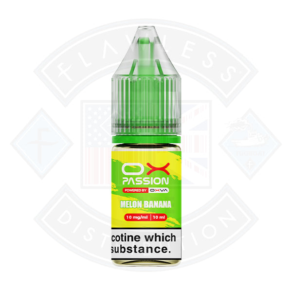 OX Passion by Oxva Melon Banana Nic Salt 10ml - 10mg - Flawless Vape Shop