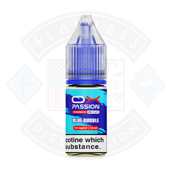 OX Passion by Oxva Blue Bubble Nic Salt 10ml - 10mg - Flawless Vape Shop