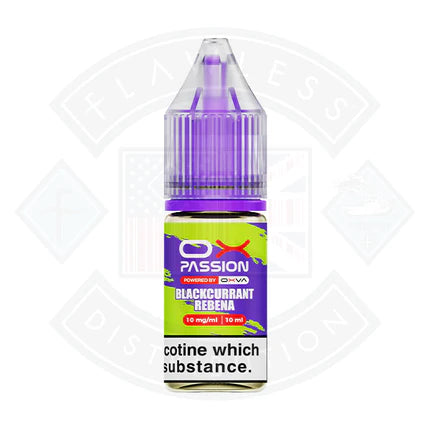 OX Passion by Oxva Blackcurrant Squash Nic Salt 10ml - 10mg - Flawless Vape Shop