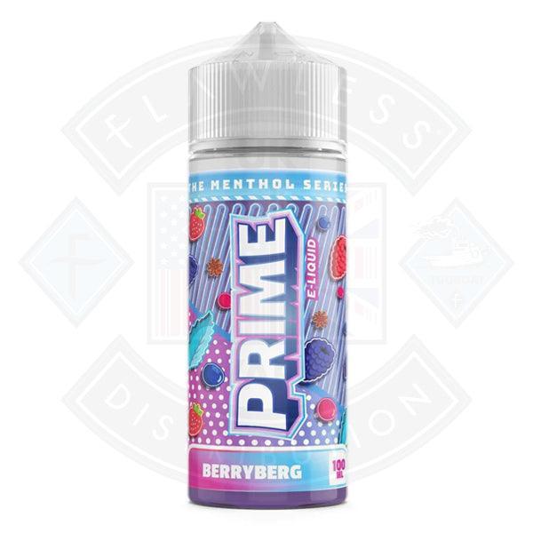 Prime Menthol Series Berryberg 0mg 100ml Shortfill - Flawless Vape Shop
