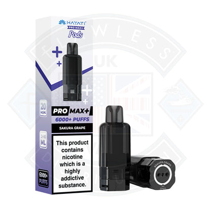 Hayati Pro Max 6000 Plus Puffs Pods - Blackberry Raspberry - Flawless Vape Shop