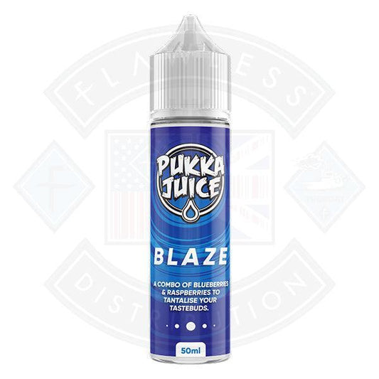Pukka Juice Blaze E liquid 50ml Short fill - Flawless Vape Shop
