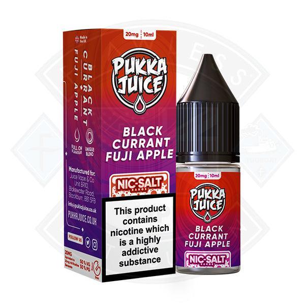 Pukka Juice Nic Salt Blackcurrant Fuji Apple 10ml E-liquid - 10mg - Flawless Vape Shop