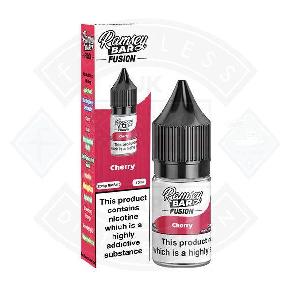 Ramsey Bar Fusion V2 Cherry Nic Salt 10ml - Flawless Vape Shop