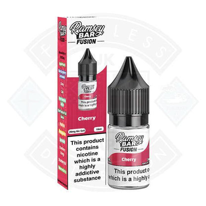Ramsey Bar Fusion V2 Cherry Nic Salt 10ml - Flawless Vape Shop