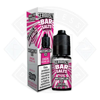 Seriously Bar Salts Watermelon Ice Nic Salt - 5mg - Flawless Vape Shop