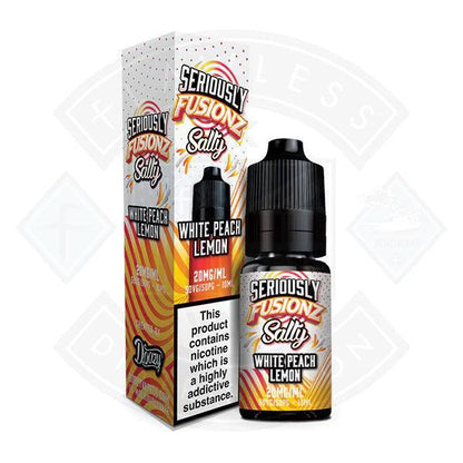 Seriously Fusionz Salts White Peach Lemon Nic Salts - 5mg - Flawless Vape Shop