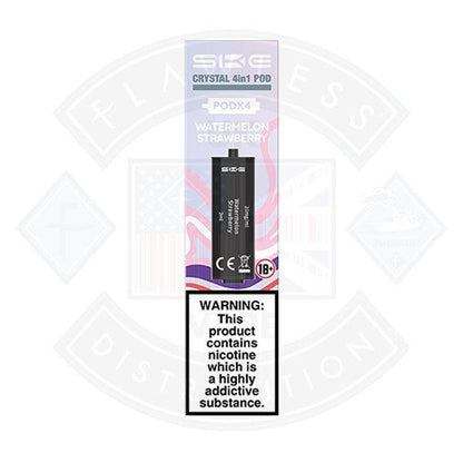 SKE Crystal 4in1 Prefilled Pod 4pcs - Flawless Vape Shop