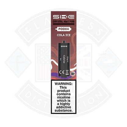 SKE Crystal 4in1 Prefilled Pod 4pcs - Flawless Vape Shop