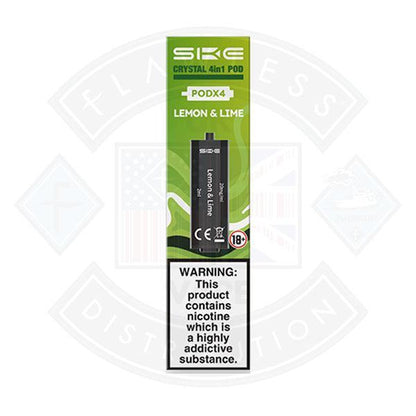 SKE Crystal 4in1 Prefilled Pod 4pcs - Flawless Vape Shop