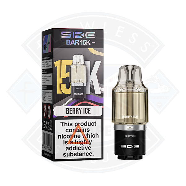 SKE Bar 15K Prefilled Pods - Blueberry Raspberries - Flawless Vape Shop