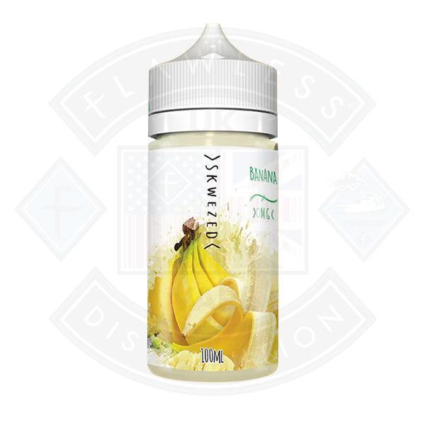 Skwezed - Banana 0mg 100ml Shortfill - Flawless Vape Shop