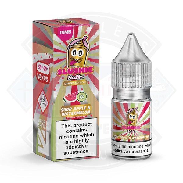 Slushie Salts Limited Edition Sour Apple & Watermelon 10ml E-Liquid - 10mg - Flawless Vape Shop