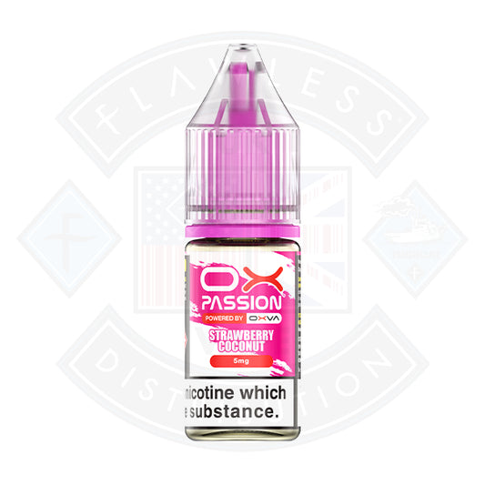 OX Passion Strawberry Coconut Nic Salt 10ml by Oxva