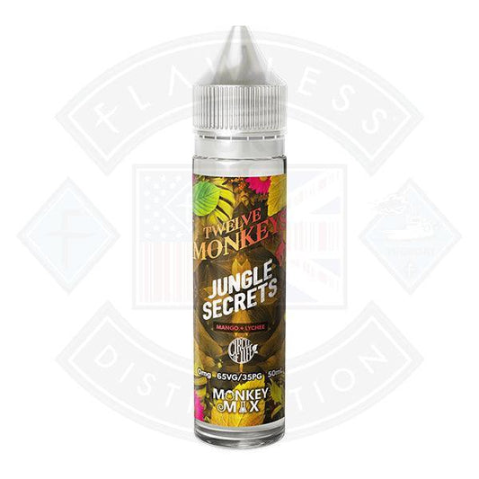 Twelve Monkeys (Circle of Life Series) - Jungle Secrets 0mg 50ml Shortfill e-liquid - Flawless Vape Shop