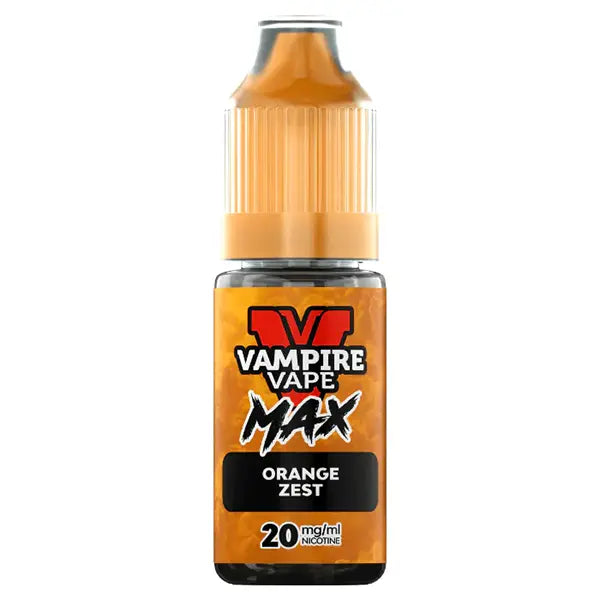 Vampire Vape VV MAX 10ml Nic Salt Orange Zest - 10mg - Flawless Vape Shop