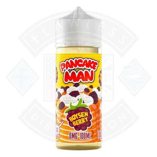 Vape Juice Pancake Man - Boysen Berry 0mg 100ml Shortfill - Flawless Vape Shop