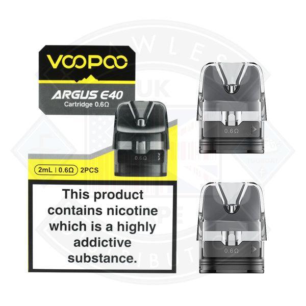 VOOPOO Argus E40 Replacement Pods - 0.6 Ohm - Flawless Vape Shop
