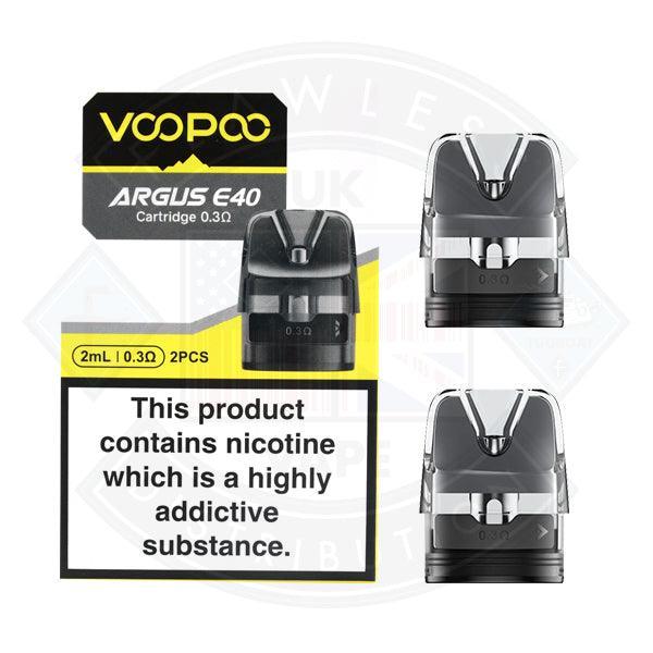 VOOPOO Argus E40 Replacement Pods - 0.6 Ohm - Flawless Vape Shop