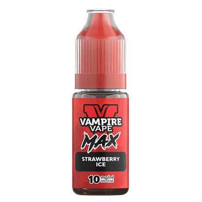 Vampire Vape VV MAX 10ml Nic Salt Strawberry Ice - 10mg - Flawless Vape Shop
