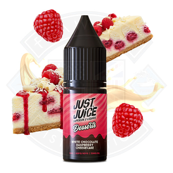 Just Juice Dessert Salt  10ml White Chocolate Raspberry Cheesecake