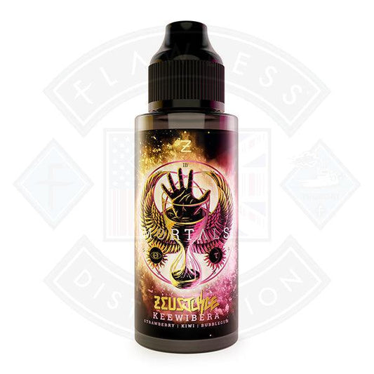 Zeus Juice Mortals - Keewabera 0mg 100ml Shortfill - Flawless Vape Shop
