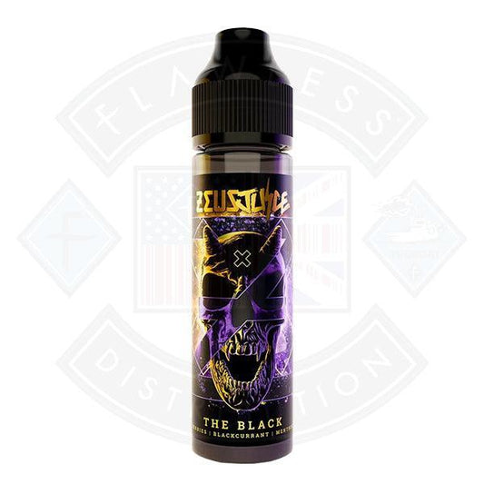 Zeus Juice The Black E liquid 50ml Short fill - Flawless Vape Shop