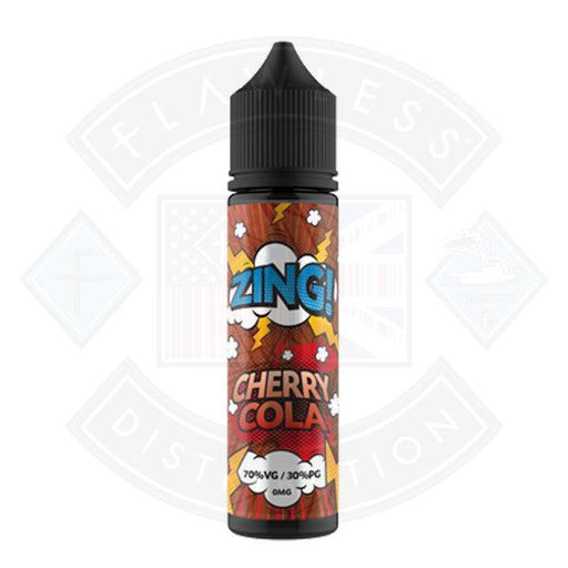 Zing! Cherry Cola 0mg 50ml Shortfill - Flawless Vape Shop