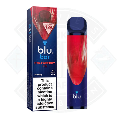 Blu Bar Strawberry Ice Disposable Vape