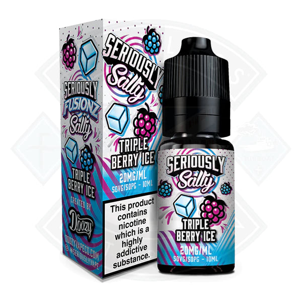 Seriously Fusionz Salts - Triple Berry Ice 10ml