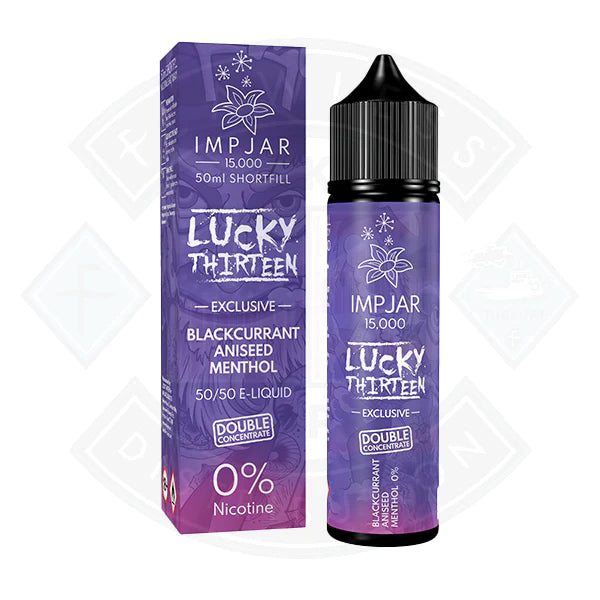 IMP JAR X Lucky 13 - Blackcurrant Aniseed Menthol 50ml E-Liquid