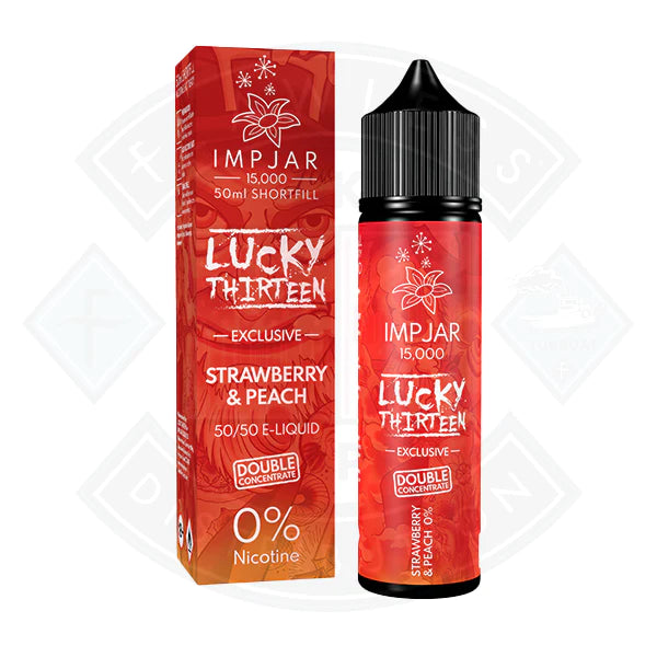 IMP JAR X Lucky 13 - Strawberry Peach 50ml E-Liquid