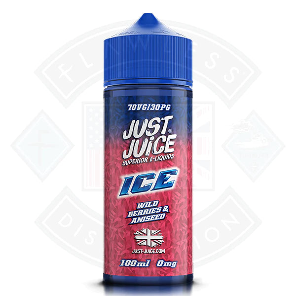 Just Juice Ice - Wild Berries and Aniseed 0mg 100ml Shortfill