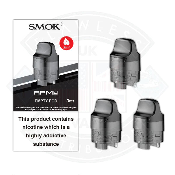 RPM C Empty Replacement Pods 2ml/ 3pack