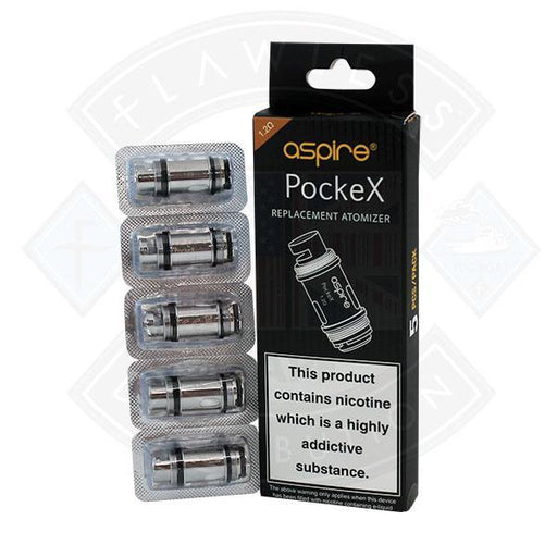 5 Pack Aspire PockeX Replacement Atomizer Coil (5 pack) - Flawless Vape Shop