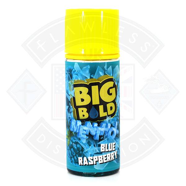 Big Bold Menthol - Blue Raspberry 0mg 100ml Shortfill