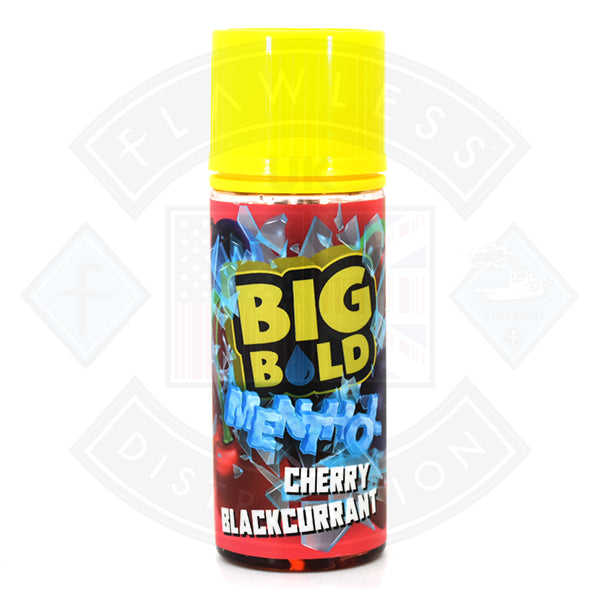Big Bold Menthol - Cherry and Blackcurrant 0mg 100ml Shortfill