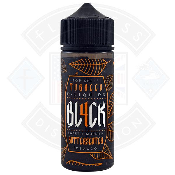 BL4CK Butterscotch Tobacco 0mg 100ml shortfill E-Liquid