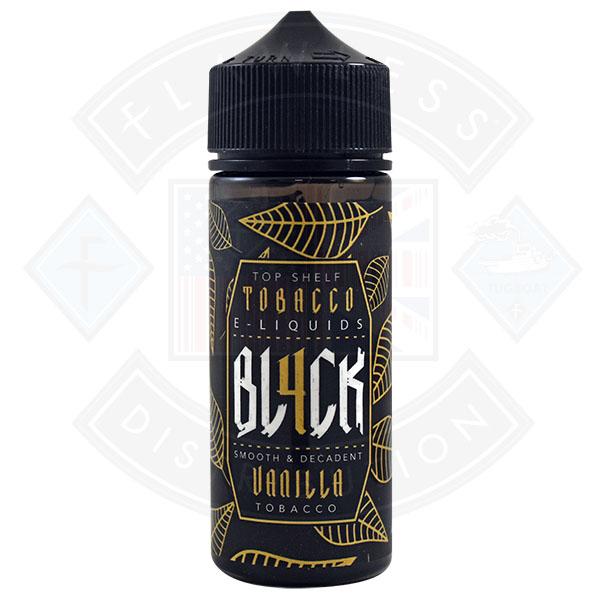 BL4CK Vanilla Tobacco 0mg 100ml shortfill E-Liquid