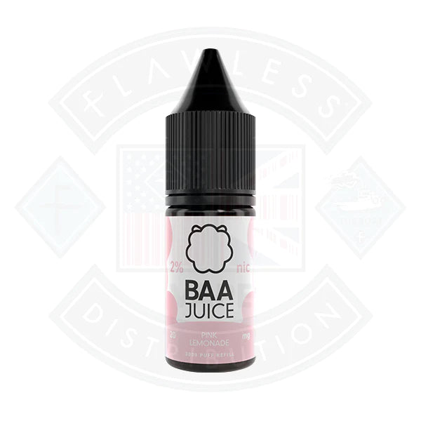 Baa Juice Pink Lemonade Nic Salt 10ml
