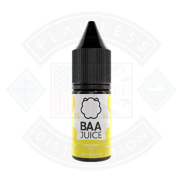 Baa Juice Banana Ice Nic Salt 10ml