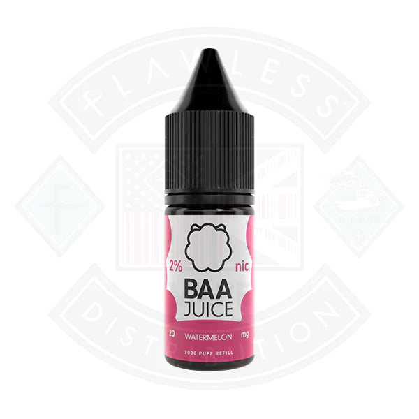 Baa Juice Watermelon Nic Salt 10ml