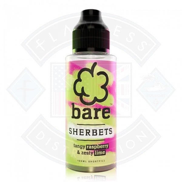 Bare Sherbets Raspberry Lime 100ml E-liquid