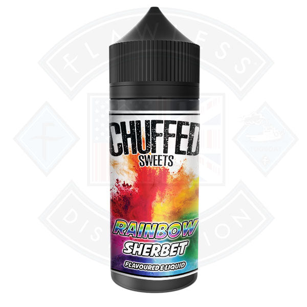Chuffed Sweets - Rainbow Sherbet 0mg 100ml Shortfill E-Liquid