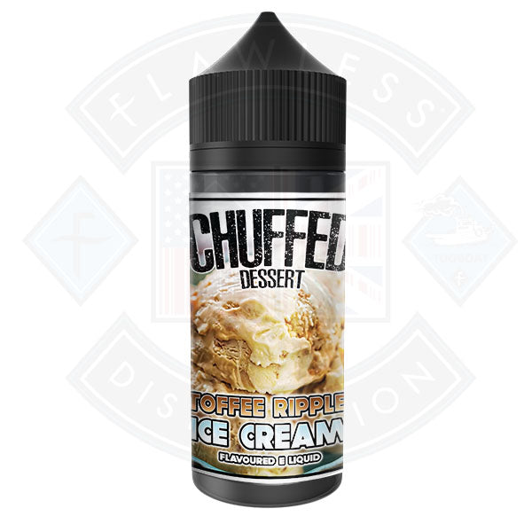 Chuffed Dessert - Toffee Ripple Ice Cream 0mg 100ml Shortfill E-Liquid