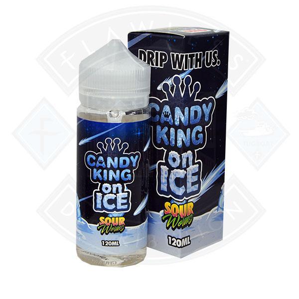 Candy King on Ice - Sour Worms 0mg 100ml Shortfill E-liquid