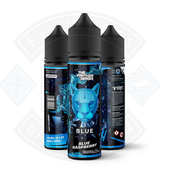 Dr Vapes The Panther Series - Blue 50ml 0mg shortfill e-liquid